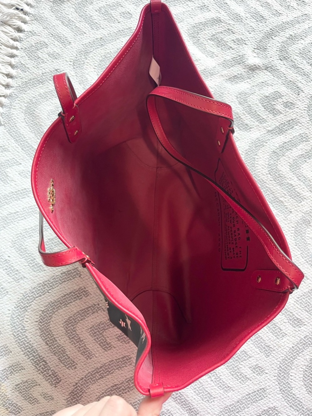 COACH Americana Reversible Large Tote Bag - Picture 11 of 16